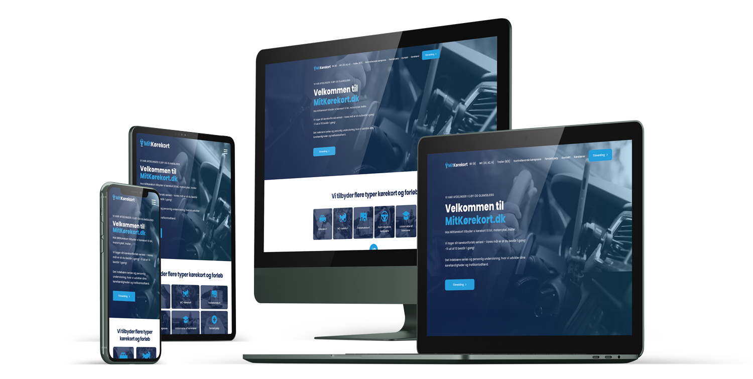 Hacket hjemmeside - Magio - Web med mere