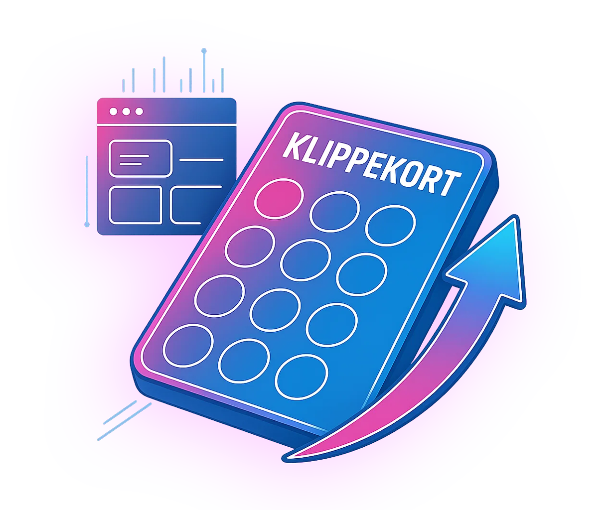 Klippekort - Magio - Web med mere