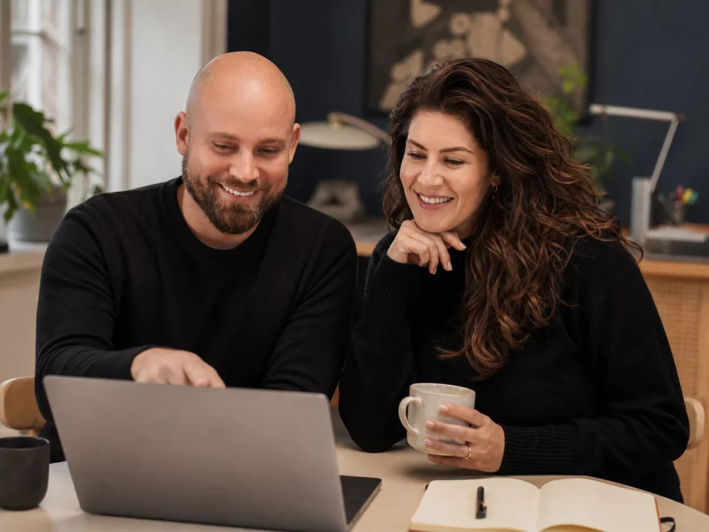 Jesper og Mette arbejder sammen hos Magio